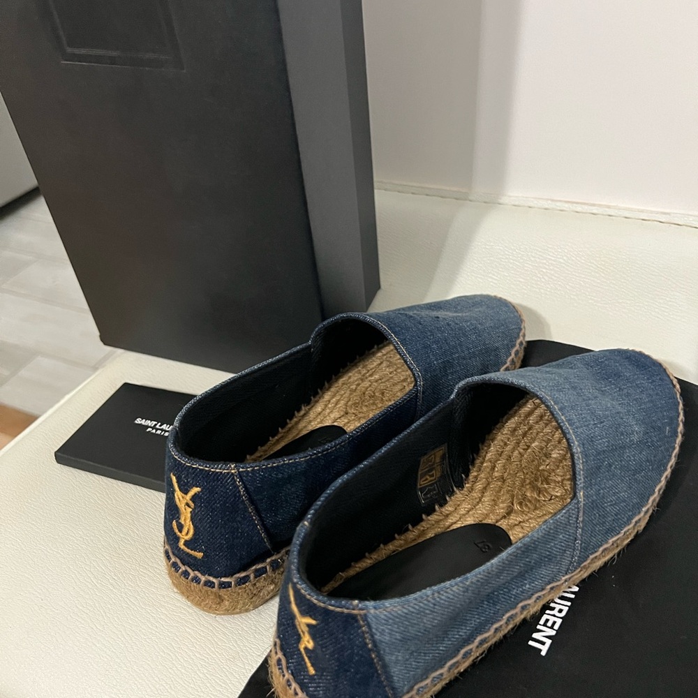 Saint Laurent espadrilles YSL